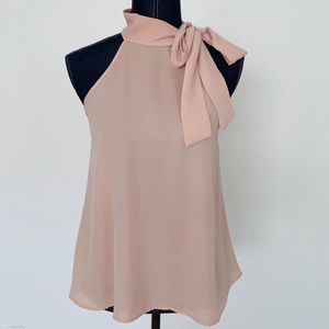 Pussycat Style Blouse (sleeveless)